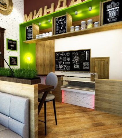 Design eco cafenea pe bază de turn-key - vom crea un proiect de design de cafenea în stil eco la comanda, inspiragroup