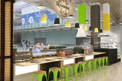 Design eco cafenea pe bază de turn-key - vom crea un proiect de design de cafenea în stil eco la comanda, inspiragroup