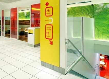 A design a gyorsétterem McDonald, London