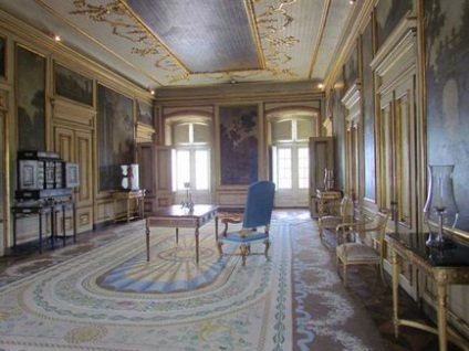 Queluz Palace, Portugália leírás, fényképek, amely a térképen, hogyan juthat