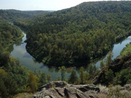 Calea ecologică a mustului Sf. Ioan, roci Berdski - se odihnește pe Altai, altai de munte, în regiunea Novosibirsk