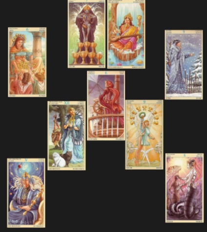 Fortune despre carti de tarot, seniori si arcani juniori