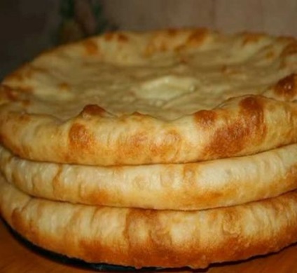 Főzés a pite burgonyával és sajttal recept lépésről lépésre fotók