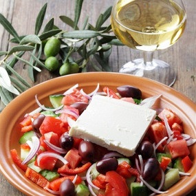 Görög saláta, 27 receptek képekkel a helyszínen - a plakát-élelmiszeripari