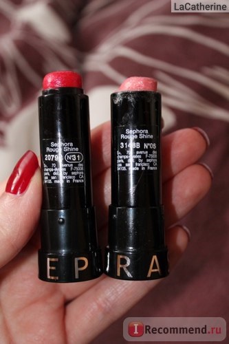 Губна помада sephora rouge shine - «хочете макіяж в стилі джокера з фільму Бетмен)) тоді вам