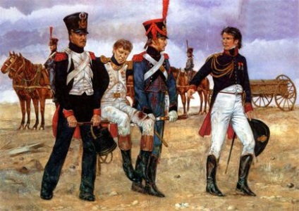 Gardienii Napoleon în condiții de luptă