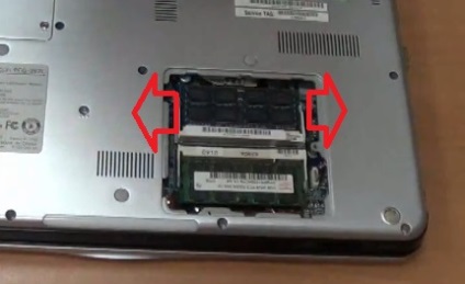 Instrucțiuni pentru înlocuirea memoriei și a hard disk-ului laptopului sony vaio pcg-3e2 vgn-cs215j