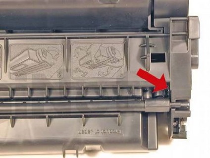 Utasítások kitöltésével a patron HP LaserJet P2014, petrokomplektservis