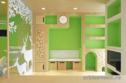 Інтер'єр дитячої стоматологічної клініки від teradadesign architects