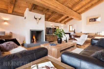 Interior de living în stilul cabanei 5 caracteristici ale unui spațiu armonios