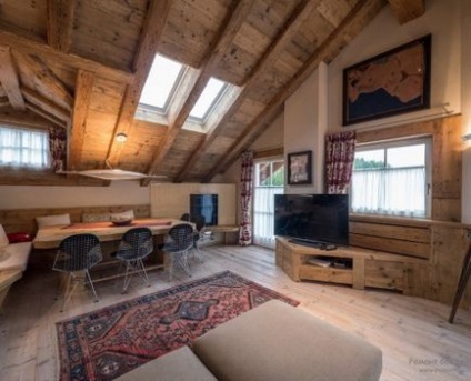 Interior și design de case în stilul unei cabane elegant arta decoratiuni din lemn