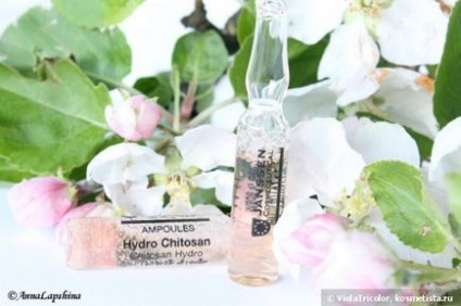 Janssen cosmetice piele Excel fiole de sticlă hidro chitosan