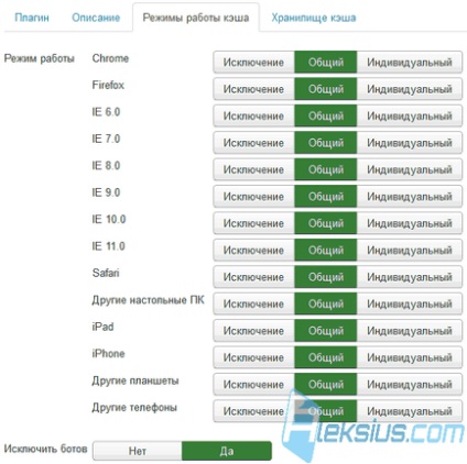 Jotcache - caching joomla