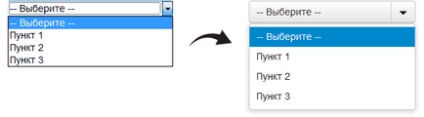 Jquery-plugin pentru selecțiile de stil