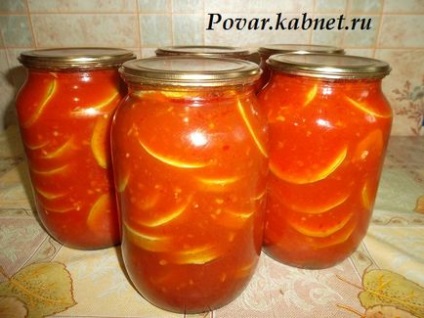 Кабачки в томатному соусі (рецепт), смачні рецепти