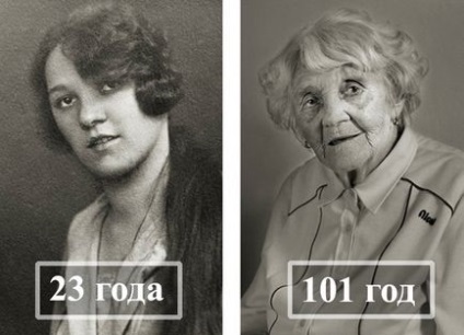 Fiind un bărbat în vârstă de 100 de ani, se schimbă un proiect comparativ de fotografie cu privire la persoanele cu viață îndelungată, timp liber