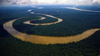 Care râu este cel mai mare din lume, zona bazinului