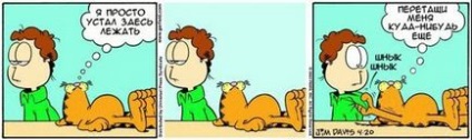 Hogyan kell felhívni a macska Garfield szakaszokban ceruza