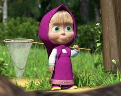 Hogyan kell felhívni a rajzfilm Mása - Mása és Medve - szakaszok (rajzfilm) Hogyan kell felhívni a rajzfilm Mása - Mása és Medve - lépésről lépésre