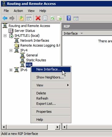 Як налаштувати ip-маршрутизацію в windows 2008 server