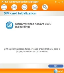 Cum se configurează un modem air card 313u