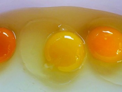 Ce culoare ar trebui să fie gălbenușurile de ou?