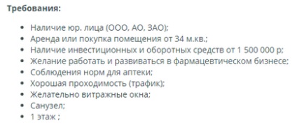 Як відкрити аптеку по франшизу