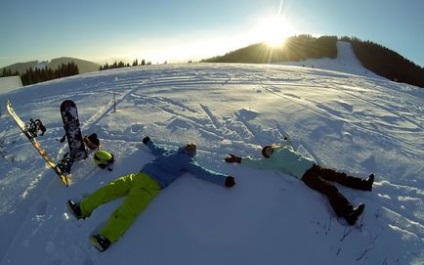 Hogyan megy Bukovel Kijev egy nap és begurult a szemetet