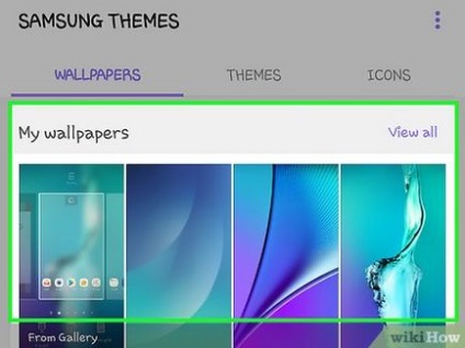 Cum se schimbă screensaverul în Samsung smartphone