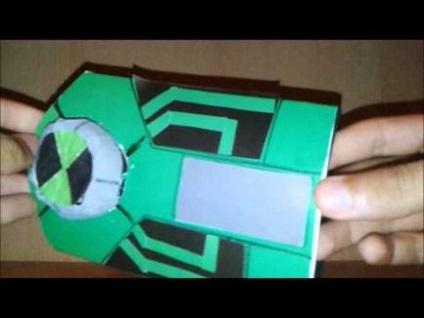 Cum sa faci un ceas Ben 10 din plastilina