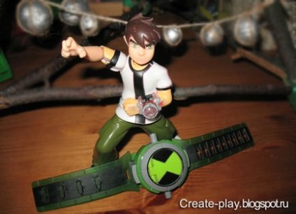 Cum sa faci un ceas Ben 10 din plastilina