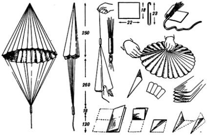 Cum sa faci un parașuta din hârtie cu mâinile tale, jucăriile și jocurile cu mâinile tale, jucării moi și croșetate