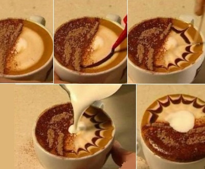 Cum se fac desene pentru cafea