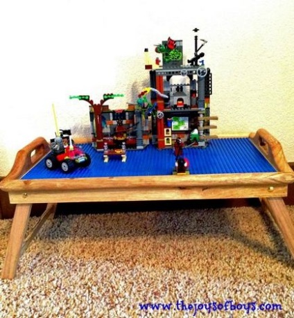 Cum să faci o masă pentru o sală de jocuri Lego idee pentru crafting de la lego, cum să folosești lego în
