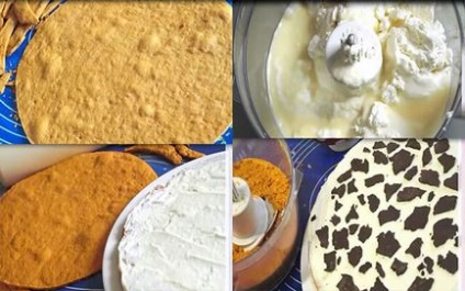 Hogyan készítsünk egy tortát cukor, lépésről lépésre recept