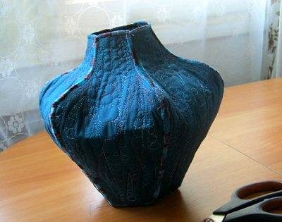 Як зшити текстильні вази майстер-клас