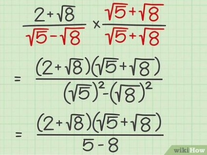 Cum de a simplifica expresia sub radic