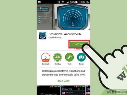 Cum se instalează accesul securizat la Internet pe Android