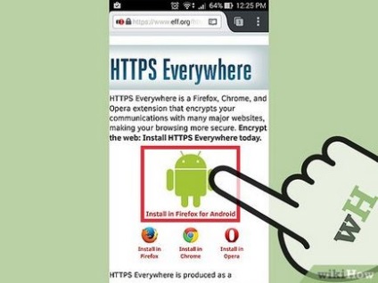 Cum se instalează accesul securizat la Internet pe Android