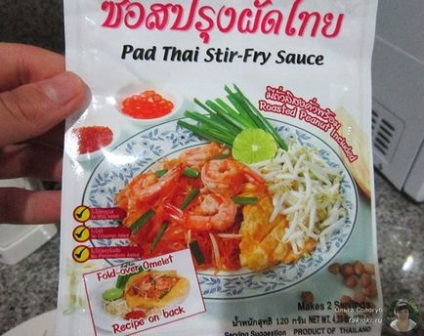 Як за 15 хв приготувати пад тай (pad thai) з креветками, блог ольги сологуб