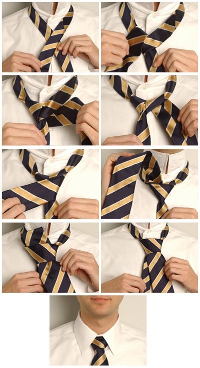 Cum să legați cravată, fluture și ascot