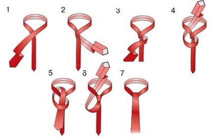 Cum de a lega o cravată pas-cu-pas instrucțiuni în imagini - cum de a lega o cravată
