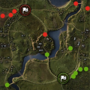 Harta țânțarilor - descriere, tactici și poziții convenabile