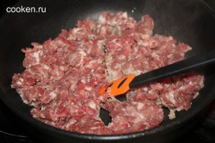 Cartuș de cartofi cu carne tocată - rețetă cu fotografie