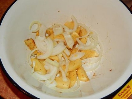 Картопля в рукаві в духовці (покроковий рецепт з фото)