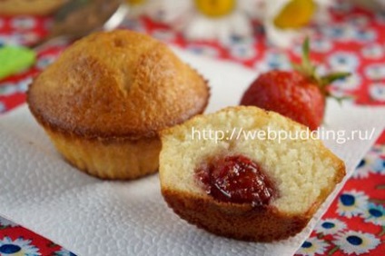 Cupcakes cu rețetă de jam cu fotografie cum să gătești