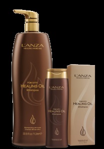 Keratin healing oil, lanza - косметика для волосся