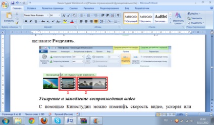Filmstúdió windows live (Windows Live Movie Maker) A Windows Live Movie studio