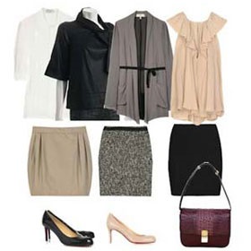 Stil clasic de haine, selecție de garderobă, pantofi și accesorii