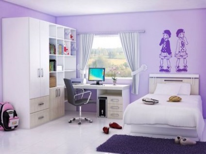 Кімната для дівчинки-підлітка огляд популярних стилів